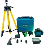 تراز لیزری 4 بعدی ماکیتا 360 درجه و بلوتوث دار همراه با سه پایه بلند مدل Makita-3.7V