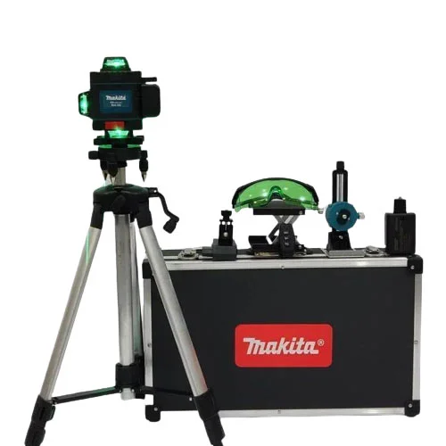 تراز لیزری 360 درجه ماکیتا 4 بعدی و چمدانی مدل 4D-B04-16G