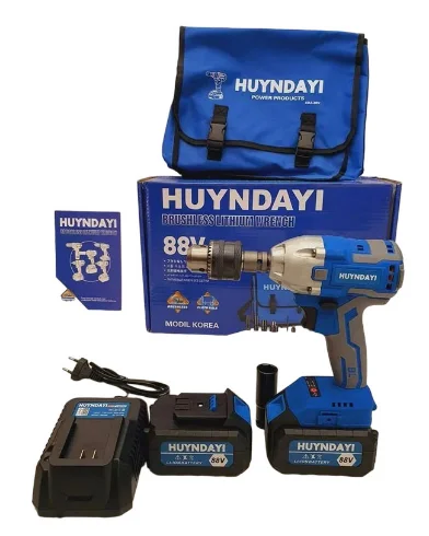 آچار بکس شارژی دو کاره 88 ولت هیوندایی مدل 88V Max