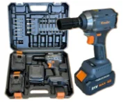 بکس شارژی زوبر سه کاره (دریل، پیچ بند و بکس) 21 ولت مدل 21v-350T