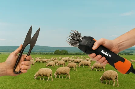 تفاوت پشم چین برقی و پشم چین دستی