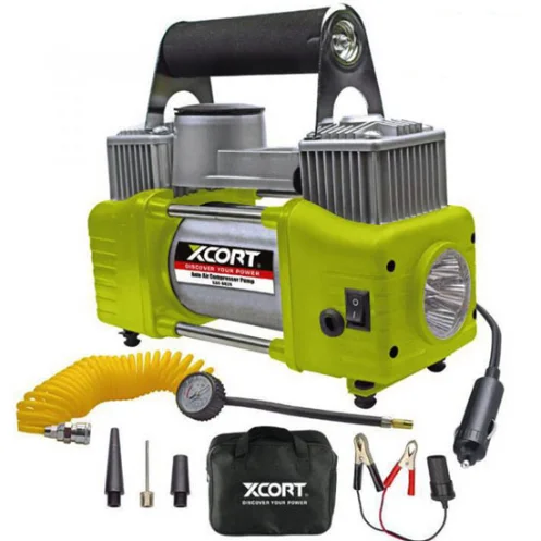 پمپ باد فندکی دو سیلندر خودرو ایکس کورت مدل XAC-6020 (اصل)