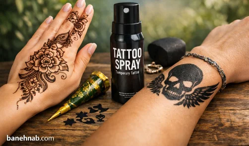 تاتوی موقت؛ تجربه‌ای متفاوت برای تغییر استایل بدون ماندگاری همیشگی