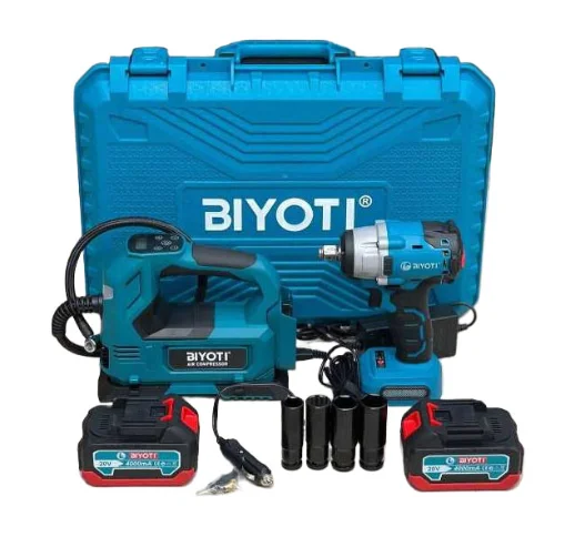 پمپ باد شارژی و بکس شارژی دو قلو بیوتی مدل Biyoti-twin