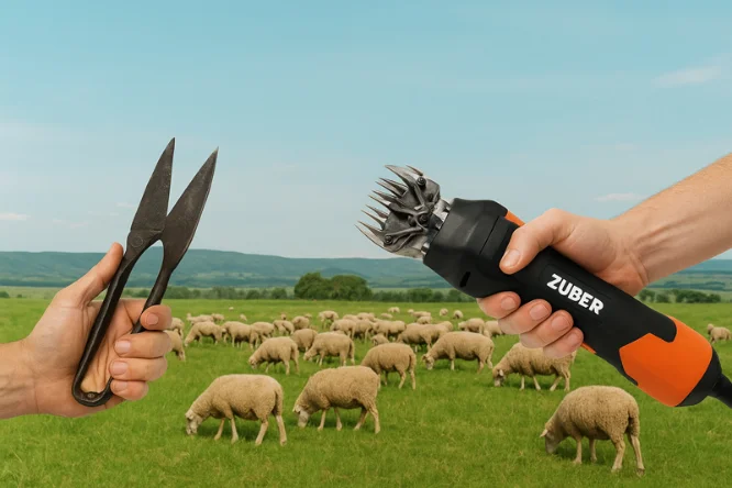 تفاوت پشم چین برقی و پشم چین دستی