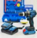  دریل شارژی 36 ولت هیوندای موتور براشلس با سه نظام یدک مدل 36V-max 